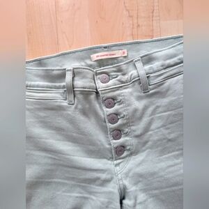 Levi's Button fly Mint Green Pants